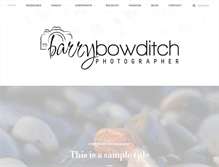 Tablet Screenshot of bowditch.co.za